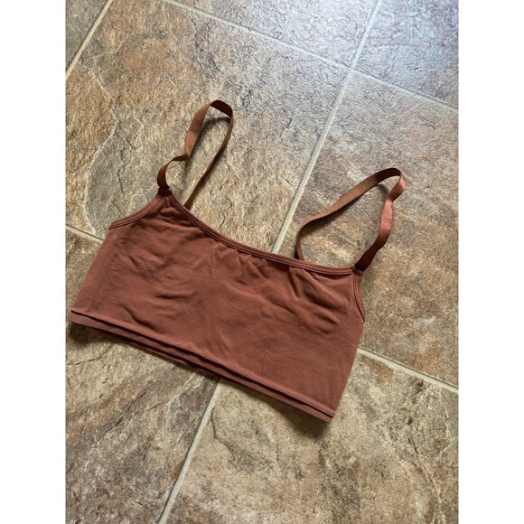 Skims Bralette Bronze Size Large - Picture 3 of 6